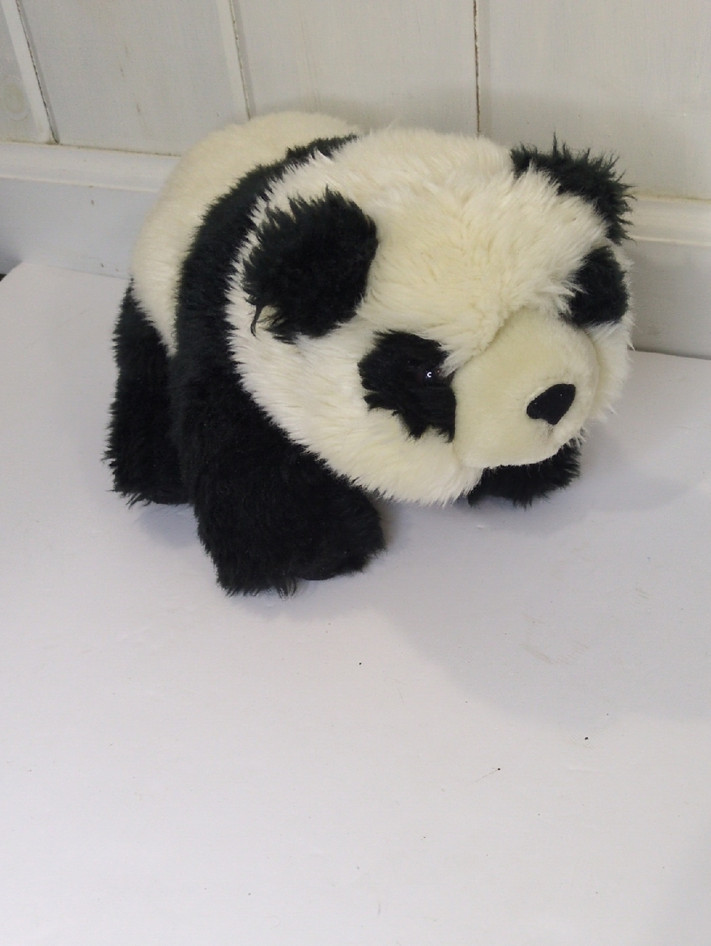 Plush Panda Stuffed Animal - Black & Cream National Zoo Smithsonian Plush